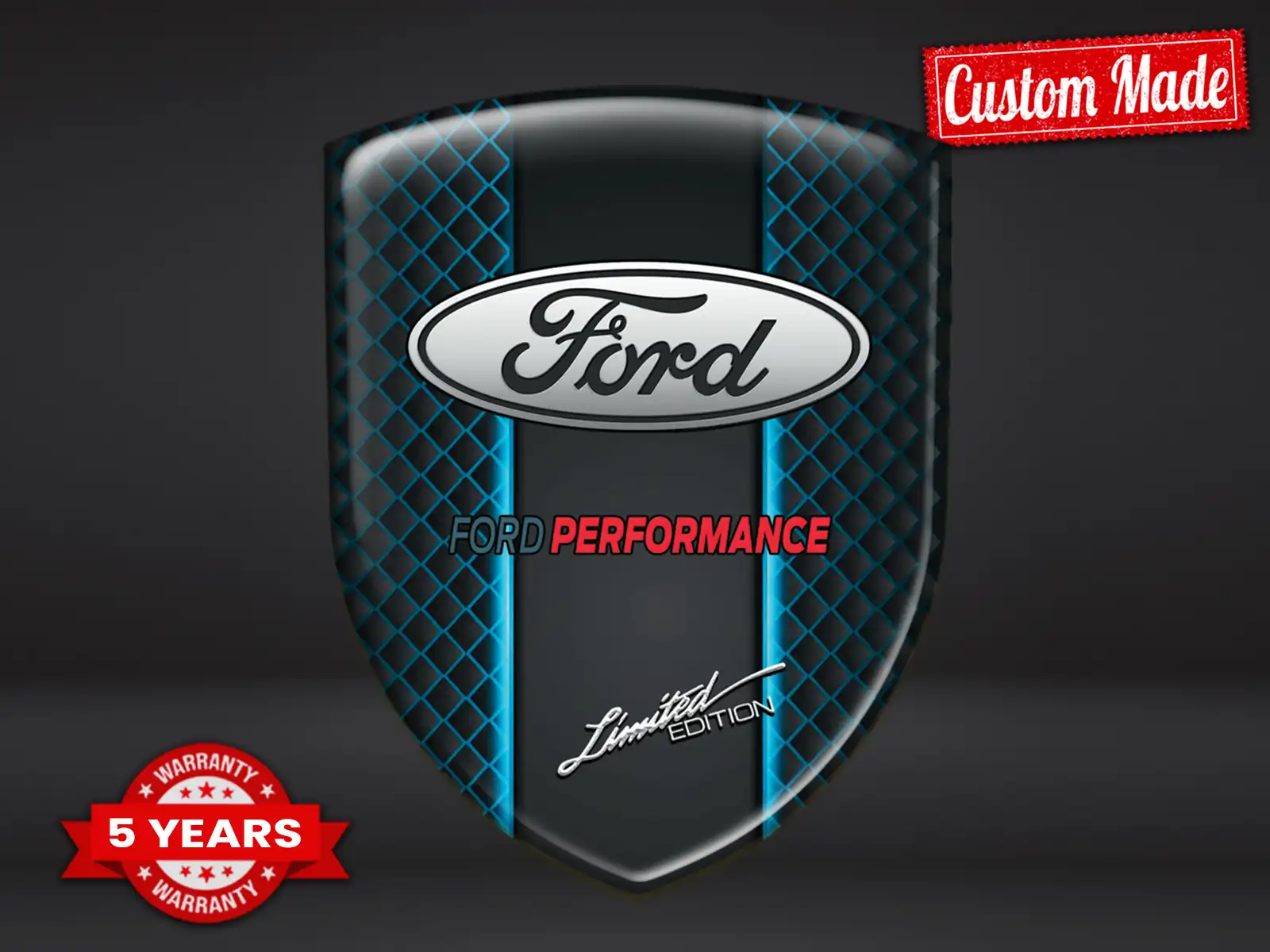 Ford Vinyle Auto Sport Qualité Robuste Supérieure